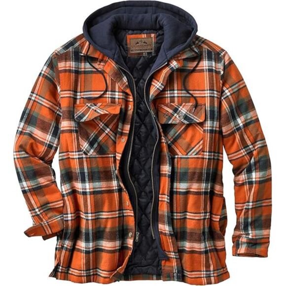 Legendary Whitetails Men's Maplewood Hooded Shirt Jacket - Picture 4 of 4